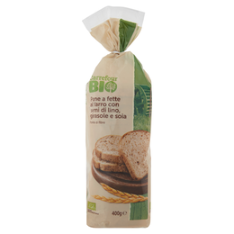 Carrefour Bio Pane a Fette al farro con semi di lino, girasole e soia 400 g