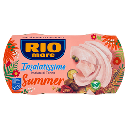 Rio mare Insalatissime Insalata di Tonno Summer con fregola,pomodorini,zucchine,olive,capperi 2x160g