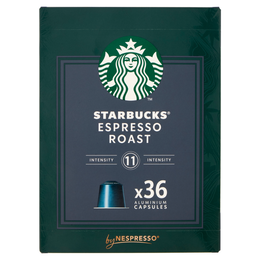 STARBUCKS Espresso Roast by Nespresso Caffè 36 Capsule 198g