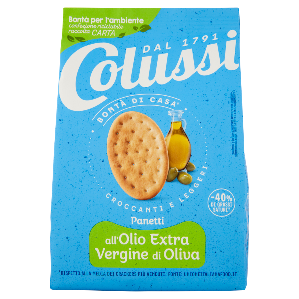 Colussi Panetti all'Olio Extra Vergine di Oliva 250 g