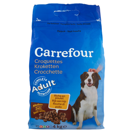 Carrefour Crocchette Ricche di pollo 4 kg