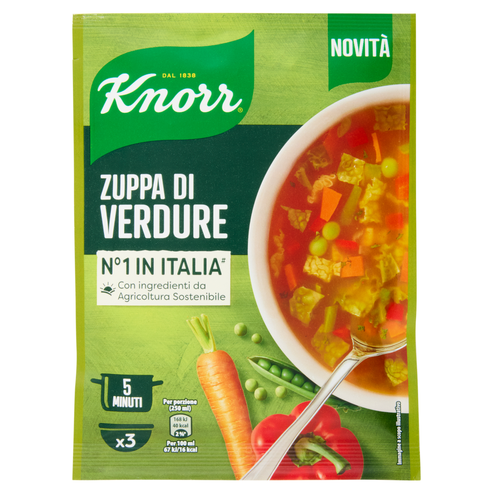 Knorr Zuppa Di Ceci 546gr - Nuova Bottega Italia - Foto 4