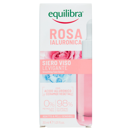 equilibra Rosa Ialuronica Siero Viso Levigante 30 ml