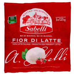 Sabelli Fior di Latte Mozzarelle 3 x 125 g