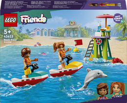 LEGO Friends 42623 Moto d’Acqua, Giochi di Ruolo per Bambini 5+ con 2 Mini Doll e Delfino, Giocattoli da Bagnino, Idee Regalo