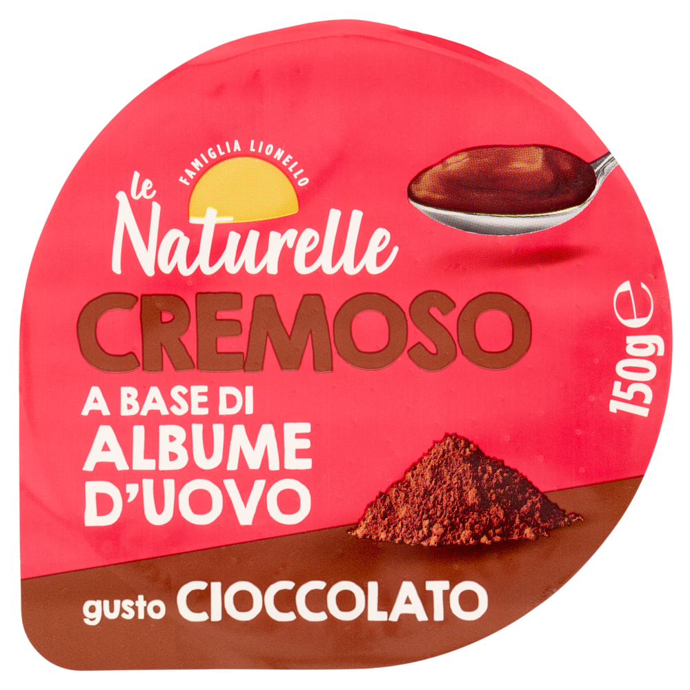 le Naturelle Cremoso a Base di Albume d'Uovo gusto Cioccolato 150 g