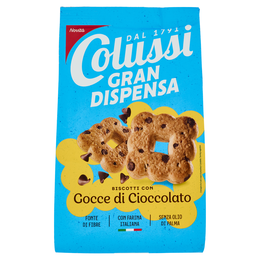 Colussi Gran Dispensa Biscotti con Gocce di Cioccolato 565 g