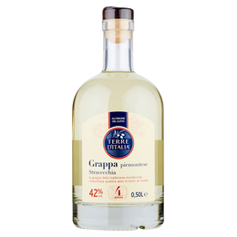 Terre d'Italia Grappa piemontese Stravecchia 4 anni 0,50 L