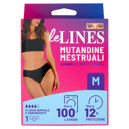 le Lines Mutandine Mestruali M 1 pz