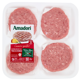 Amadori Hamburger di Tacchino 0,320 kg