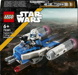LEGO Star Wars 75391 Microfighter Y-wing di Captain Rex, Astronave Giocattolo da Collezione, Giochi Bambini 6+, Piccolo Regalo
