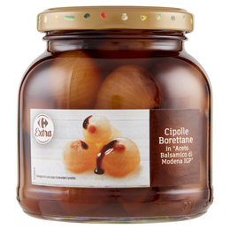 Carrefour Extra Cipolle Borettane in "Aceto Balsamico di Modena IGP" 300 g