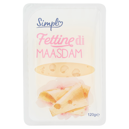 Simpl Fettine di Maasdam 120 g