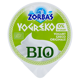 Zorbas Yogreko 0% di Grassi Bio 150 g