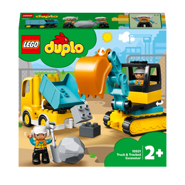 LEGO DUPLO Camion e scavatrice cingolata