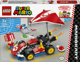 LEGO Super Mario 72032 Mario Kart : Kart Standard, Macchina Giocattolo con Toad, Giochi per Bambini 7+ Nintendo da Collezione