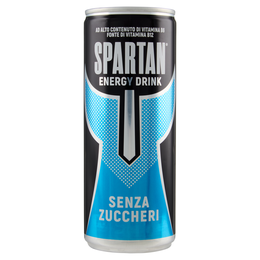 Spartan Energy Drink Senza Zuccheri 250 ml