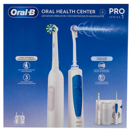 Oral-B Oral Health Center + Spazzolino Elettrico Denti Ricaricabile Pro Series 1