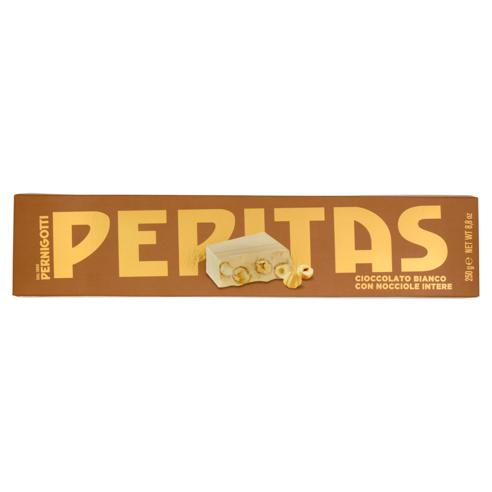 Pernigotti Pepitas Cioccolato Bianco con Nocciole Intere 250 g