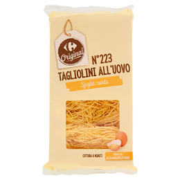 Carrefour Original N°223 Tagliolini all'Uovo 250 g
