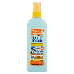 Delice Solaire Latte Solare Bambini Protezione Molto Alta 50+ 150 ml