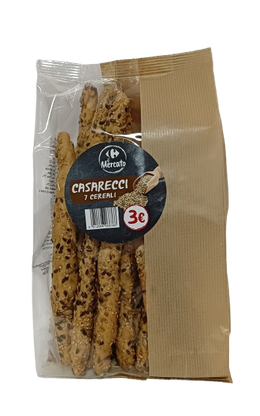 Carrefour il Mercato Grissini Caserecci 7 cereali 200 g