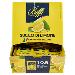 Biffi Succo di Limone Bustine Monodose 198 x 5 ml