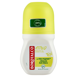 Borotalco Attivo Profumo di Cedro e Lime Deo Roll On 50 ml