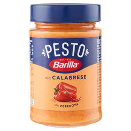 Barilla Pesto Calabrese Peperoni e Peperoncini Condimento e Sugo per Pasta 190 g