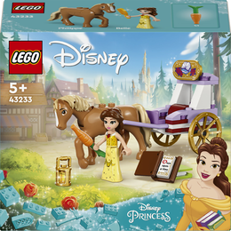 LEGO Disney Princess 43233 La Carrozza dei Cavalli di Belle, Giochi Principesse per Bambini di 5+ Anni da La Bella e la Bestia