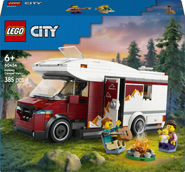 LEGO City 60454 Camper Van delle Vacanze d’Avventura, Veicolo Giocattolo con 3 Minifigure e Accessori, Giochi per Bambini 6+