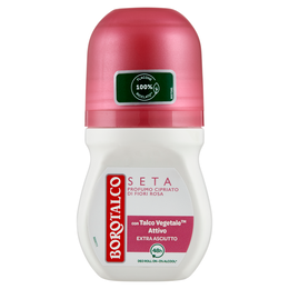 Borotalco Seta Profumo Cipriato di Fiori Rosa Deo Roll On 50 ml