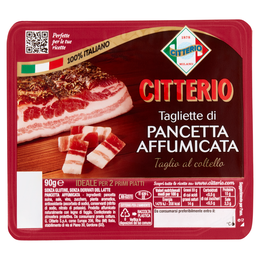 Citterio Tagliette di Pancetta Affumicata 90 g