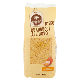 Carrefour Original N°250 Quadrucci all'Uovo 250 g