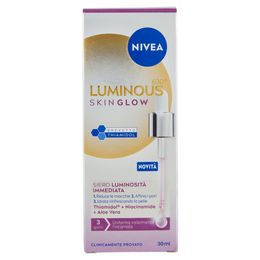 Nivea Luminous630 Skin Glow Siero Luminosità Immediata 30 ml