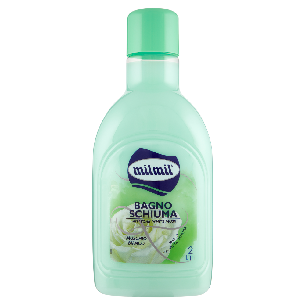 milmil Bagno Schiuma Muschio Bianco 2 Litri