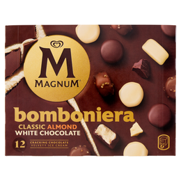 Magnum bomboniera Classic Almond White Chocolate 12 Gelati 104 g