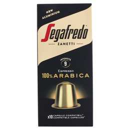 Segafredo Zanetti Espresso 100% Arabica 10 Capsule Compatibili Nespresso* 51 g