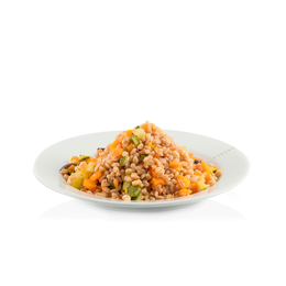 Farro con Olive e Carote