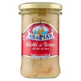 Asdomar Filetti di Tonno all'olio di oliva 250 g