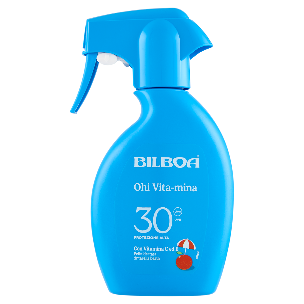 Bilboa Ohi Vita-mina 30 Protezione Alta con Multivitamina 250 ml