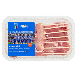 Fileni Arrosticini di Tacchino, Pollo e Suino 0,340 kg