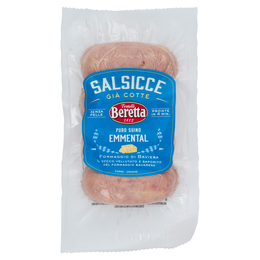 Fratelli Beretta Salsicce Già Cotte Puro Suino Emmental 180 g