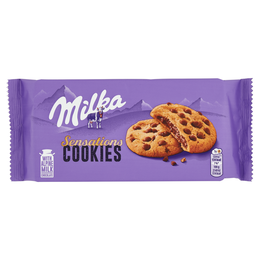 Milka Cookies Sensation, cookies ripieni di cioccolato al latte Milka - 156g
