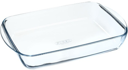 Pyrex Teglia Rettangolare in Vetro temperato 35x22 cm