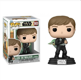 FUNKO POP! Pop Figure Luke Skywalker And Grogu 9 Cm
