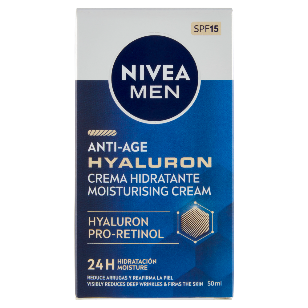 Nivea Men Anti-Age Hyaluron Crema Hidratante 50 ml