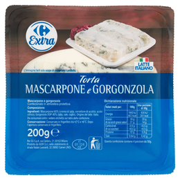 Carrefour Extra Torta Mascarpone e Gorgonzola 200 g