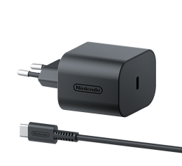 Nintendo 10015096 Caricabatterie per dispositivi mobili Console portatile Nero AC Interno
