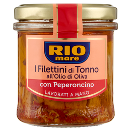 Rio mare i Filetti di Tonno all'Olio di Oliva con Peperoncino 130 g